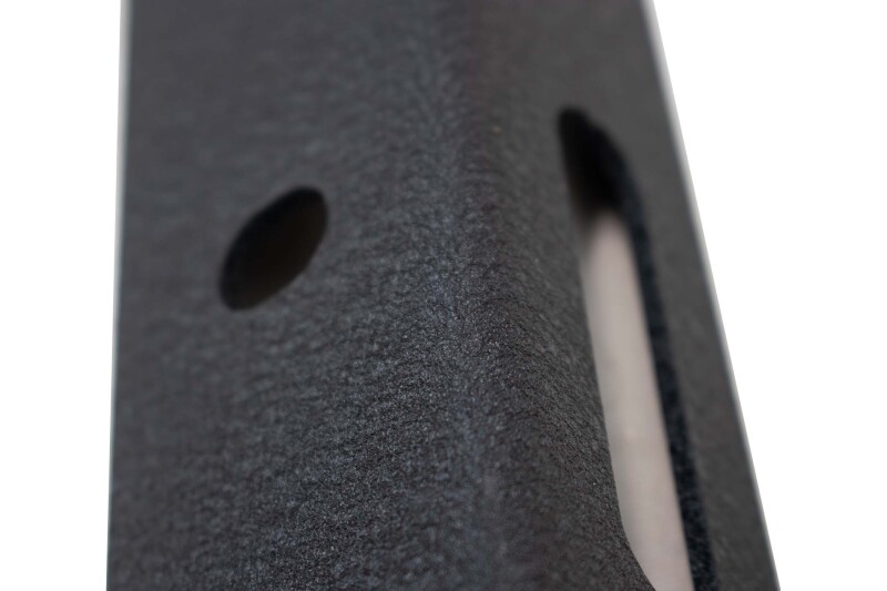 Jeep Rubicon Unlimited Tub Rail Tie Downs - Fishbone Offroad - Powdercoat Steel - Black - `18-`27